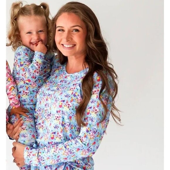 Posh Peanut x Lisa Frank Spotty and Dotty Long Sleeve Top Size S - Picture 1 of 7